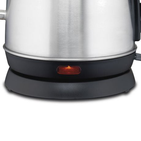 Hamilton Beach 1.2L Stainless Steel Electric Gooseneck Kettle - Fast Boiling, Precise Pouring for Coffee & Tea Brewing - Perfect for Home, Office & Specialty Coffee Shops (Model 40899C)
