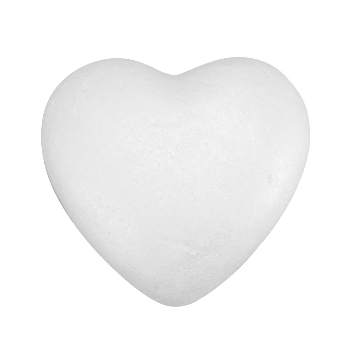 VALICLUD 23cm Foam Hearts Styrofoam Balls for DIY Crafts, Modeling, Wedding Decorations, Party Centerpieces, Home Decor, and School Projects
