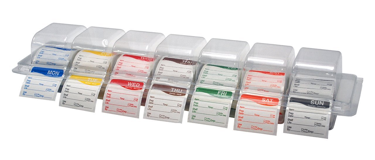DayMark Dissolvable Day of the Week Labels - 2