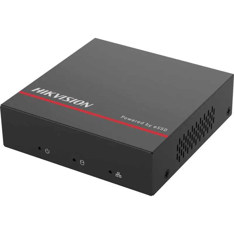 DS E08NI Q1 8-Channel NVR Security System with 2TB SSD Storage, Supports 8 IP Cameras - Ideal for Home & Business Surveillance (No PoE Included)