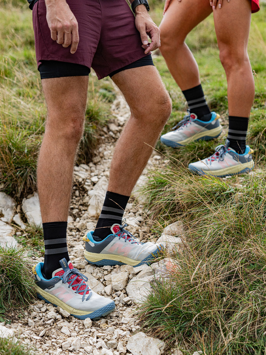 Men's IKONI Trail 1.0 Running Shoes - Barely Blue/Horizon Blue | Lightweight Trail Runners for Hiking & Outdoor Adventures