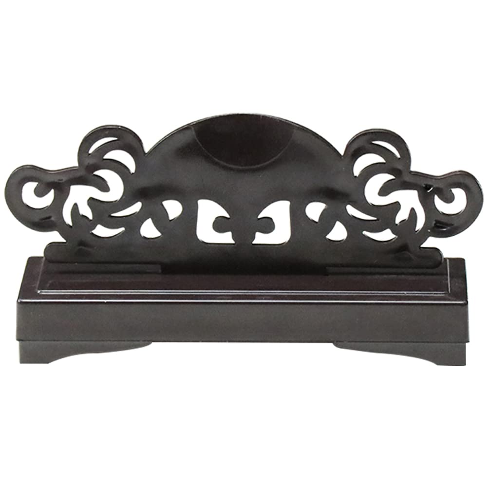 FOMIYES Plastic Folding Fan Stand - Decorative Chinese Fan Display Base for Hand Fans | Perfect for Showcase, Party, Wedding Decor & Asian-Themed Events