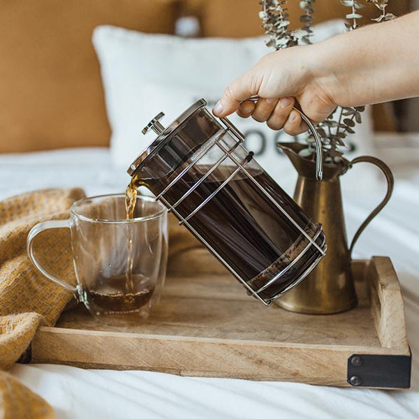 GROSCHE Madrid French Press Coffee Maker - 34 oz Stainless Steel, Insulated, BPA-Free - Perfect for Home, Office, Camping & Travel