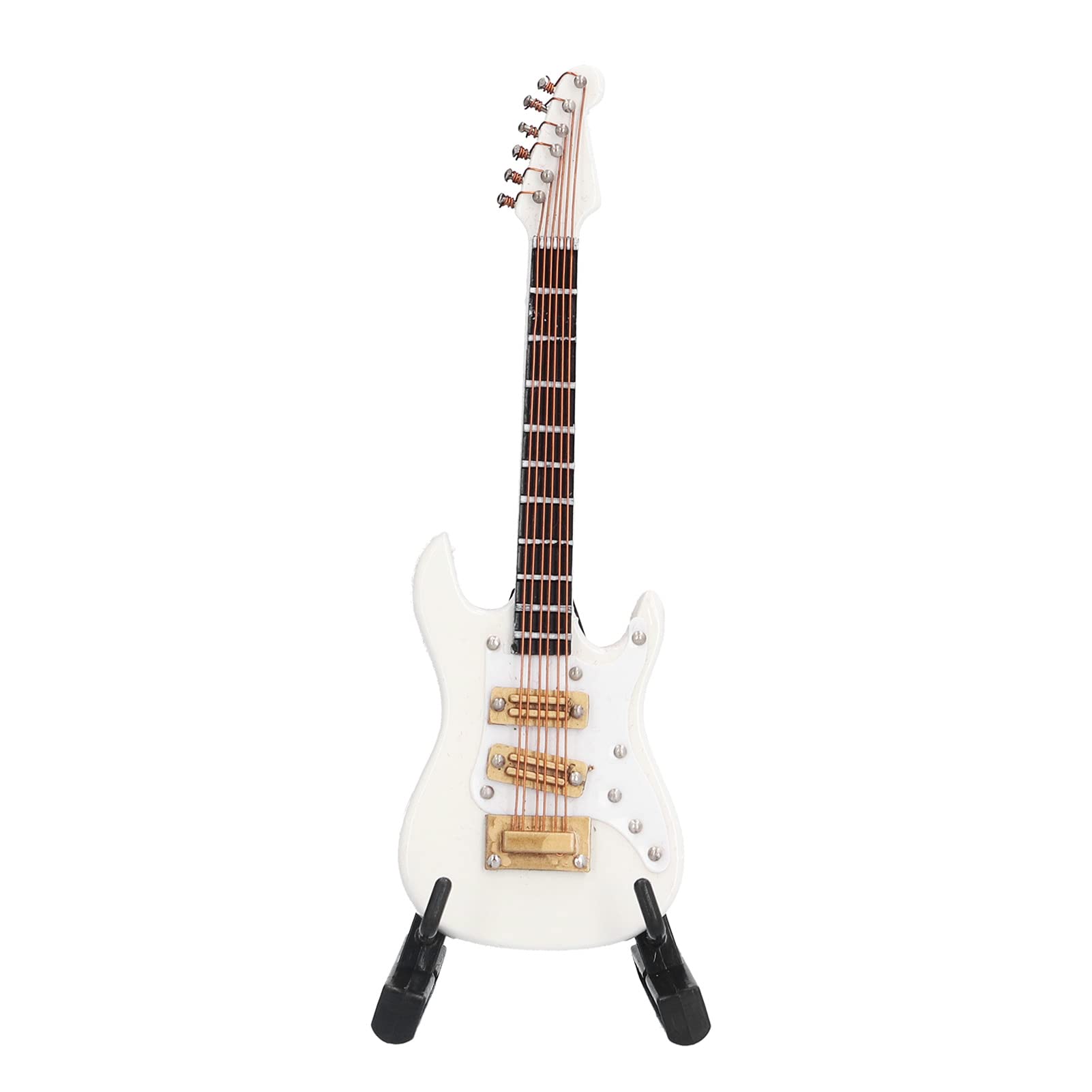 Shanrya Mini Guitar Toy - Handcrafted Wooden Musical Instrument for Kids, Perfect Gift for Music Lovers & Home Decor | Ideal for Birthday Presents, Nursery Room Decor, Children's Musical Play & Learning Scenes