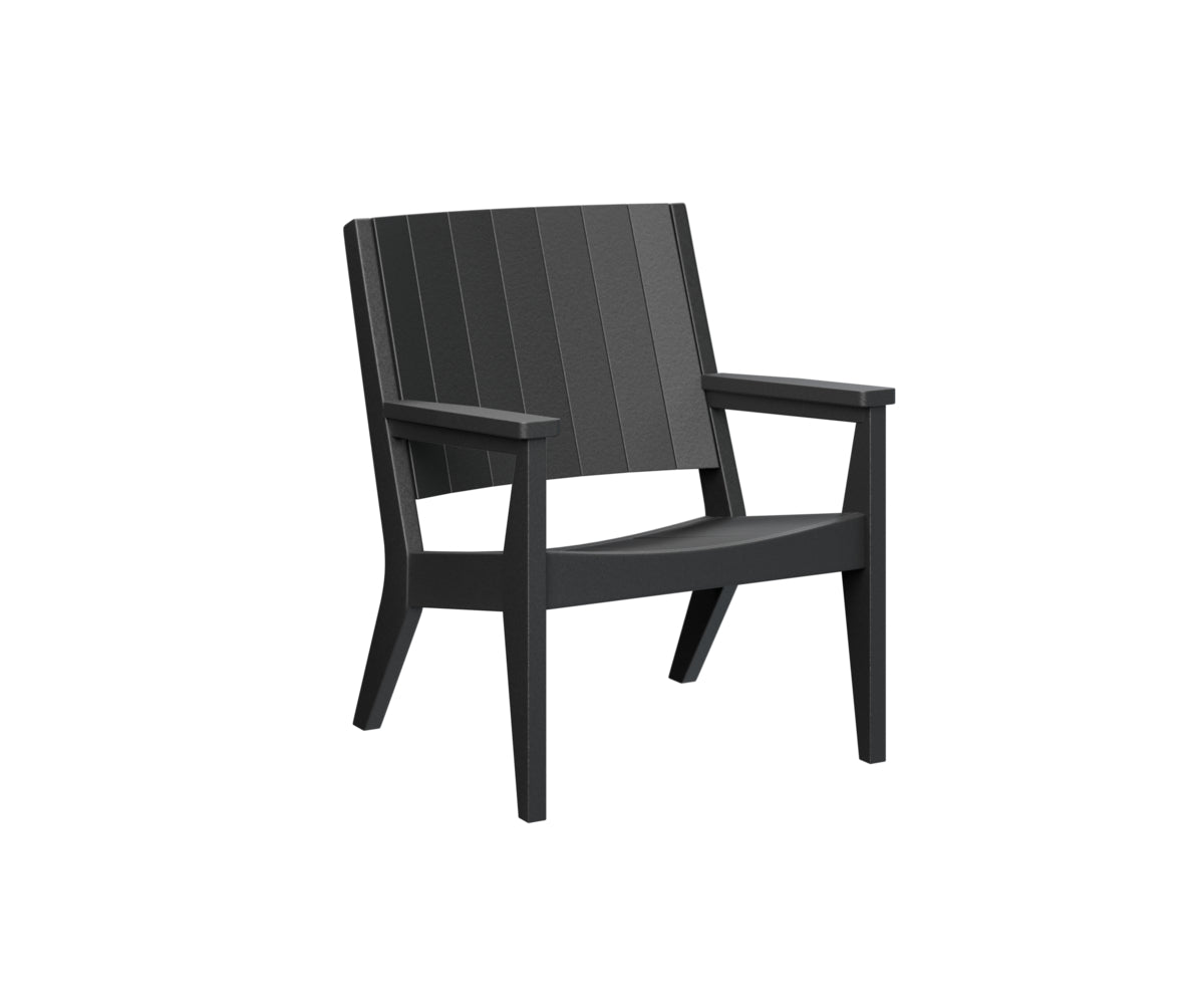 Berlin Gardens Mayhew Chat Chair - Outdoor Patio Conversation Chair with Cushion, Weather-Resistant Steel Frame - Perfect for Garden, Deck, and Poolside Relaxation