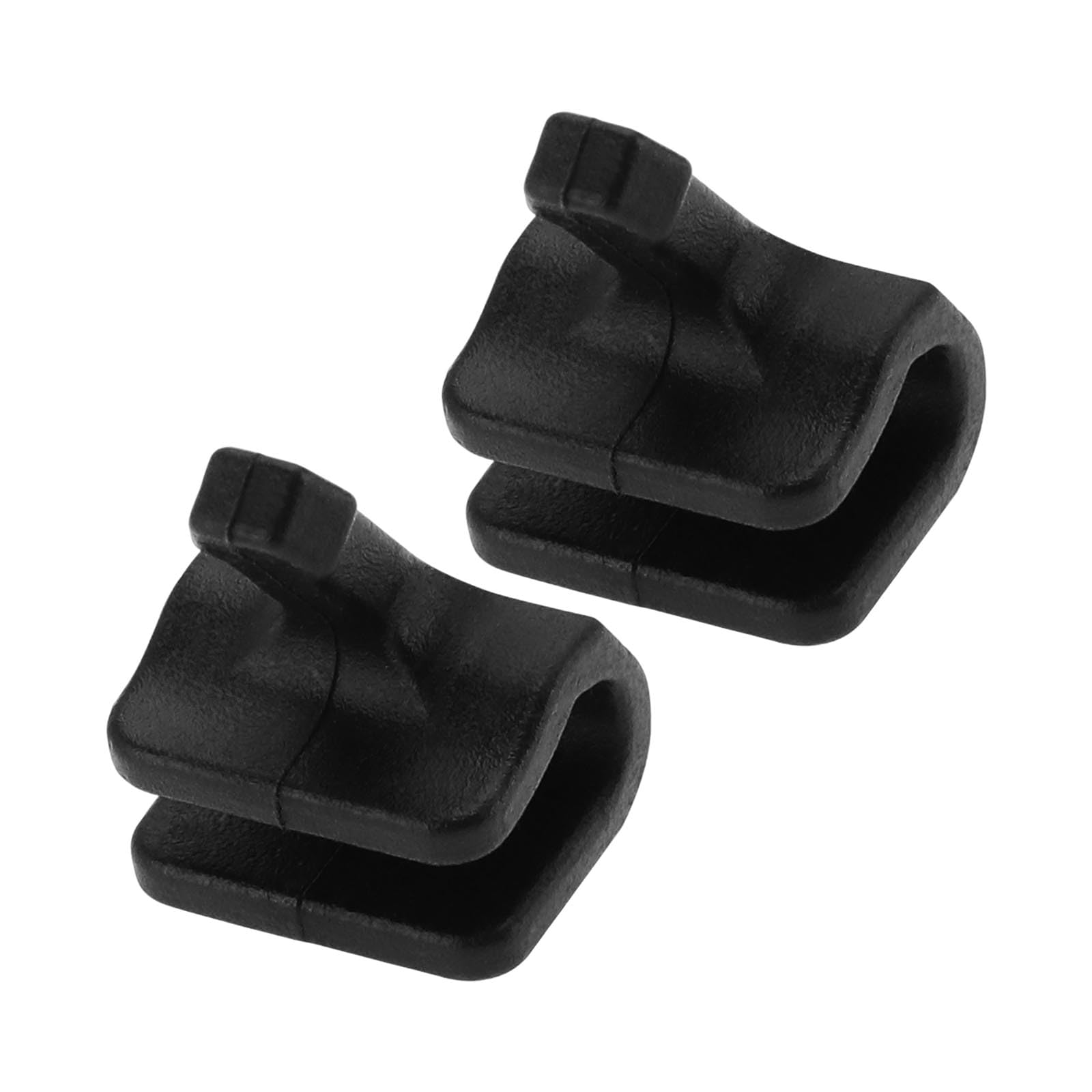 2-Pack Brabantia Bin Lid Clasp Replacement - Durable Nylon Trash Can Lid Repair Clips & Pins (Compatible with 50L/60L Touch Bin Lids) - Perfect for Kitchen, Bathroom & Office Waste Bins