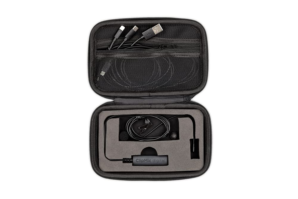 Apogee ClipMic Digital 2 USB Lavalier Microphone - Professional Podcast Mic for Travel, Conference Calls & Streaming - Compatible with Mac, Windows & iOS - Perfect for Remote Work, YouTube Creators & Online Meetings