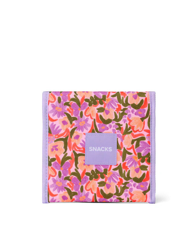Organic Cotton Petal Party Snack Bags - Reusable Eco-Friendly Food Pouches for Kids Lunch, Picnics & Travel by The Somewhere Co | Perfect for School, Parties & On-the-Go Snacks