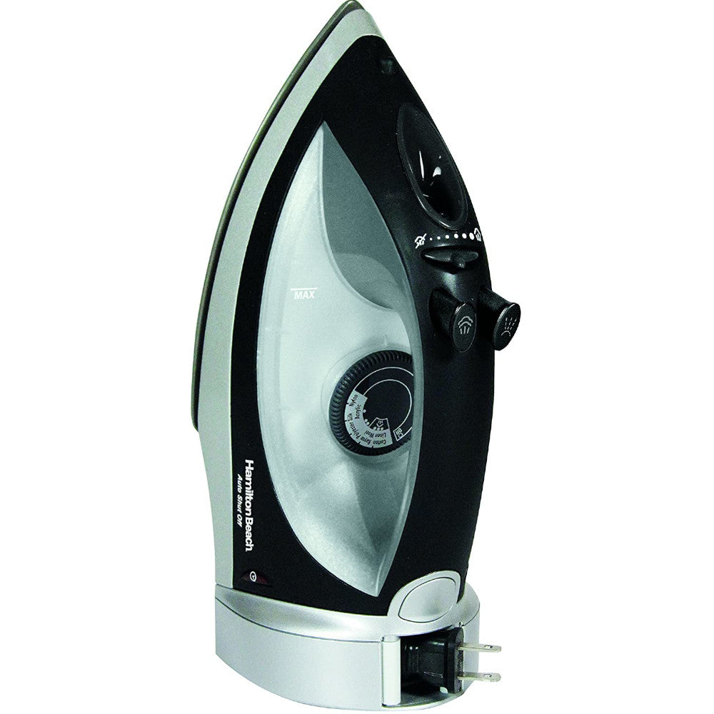 Hamilton Beach 14210R Retractable Cord Steam Iron - Perfect for Home, Office & Travel - Fast Heating & Wrinkle-Free Clothes