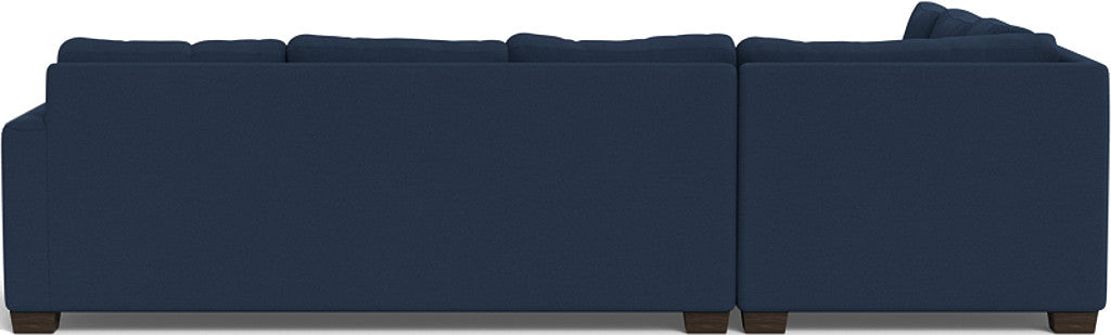 Track 121 Left Corner Sectional Sofa - Modern L-Shaped Couch for Living Room, Family Room & Home Theater - Comfortable Fabric Sectional with Chaise Lounge