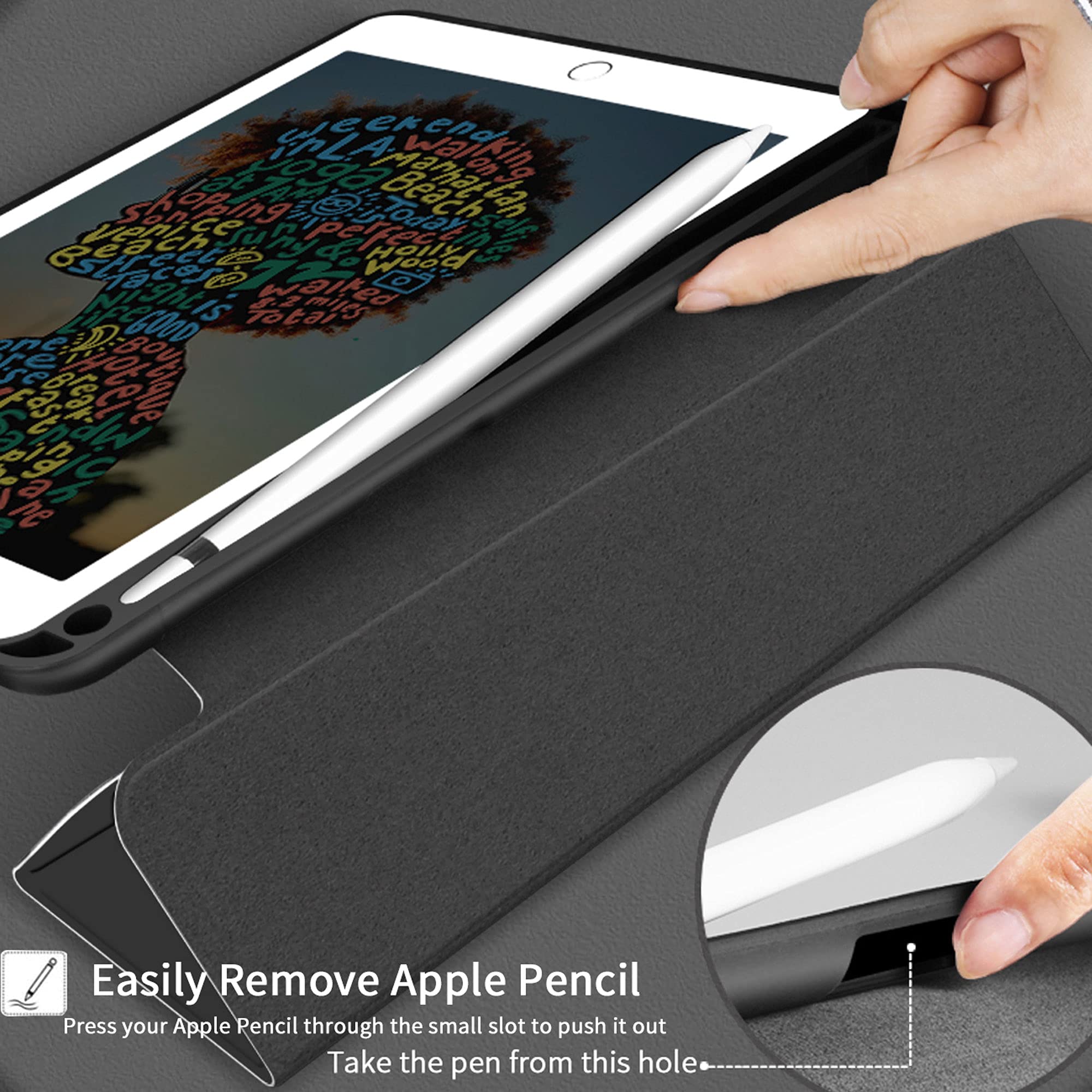 Premium Lightweight Trifold Smart Case for iPad Air 3 10.5