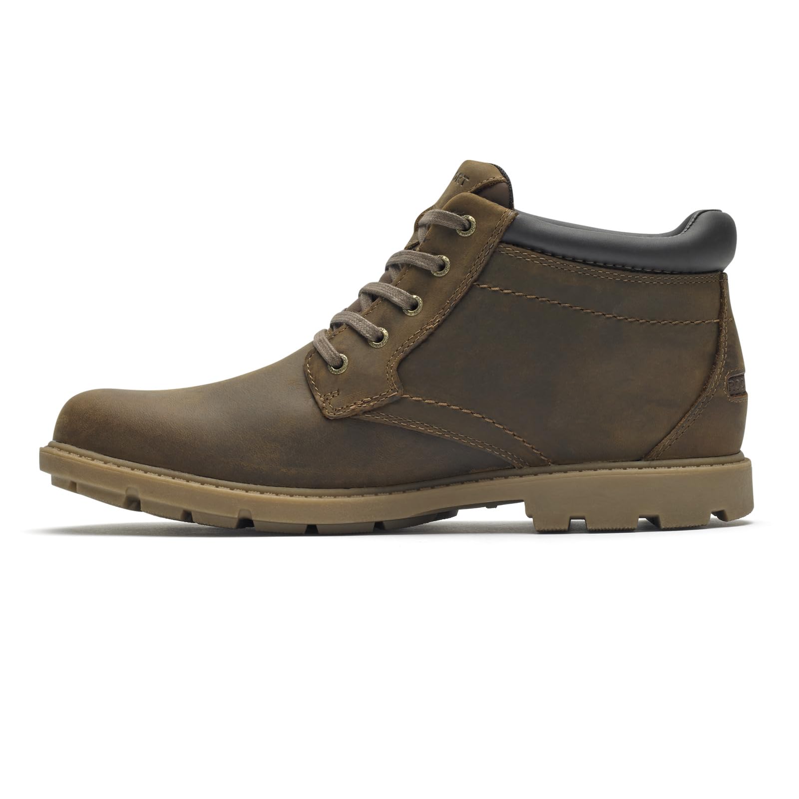 Rockport Men's Waterproof Rugged Bucks Boot - Durable Hiking & Outdoor Work Boots for All Weather Conditions