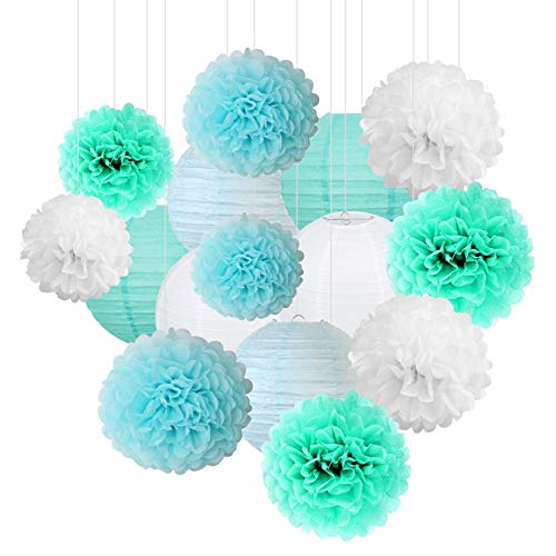 White，Baby Blue,Tiffan Blue