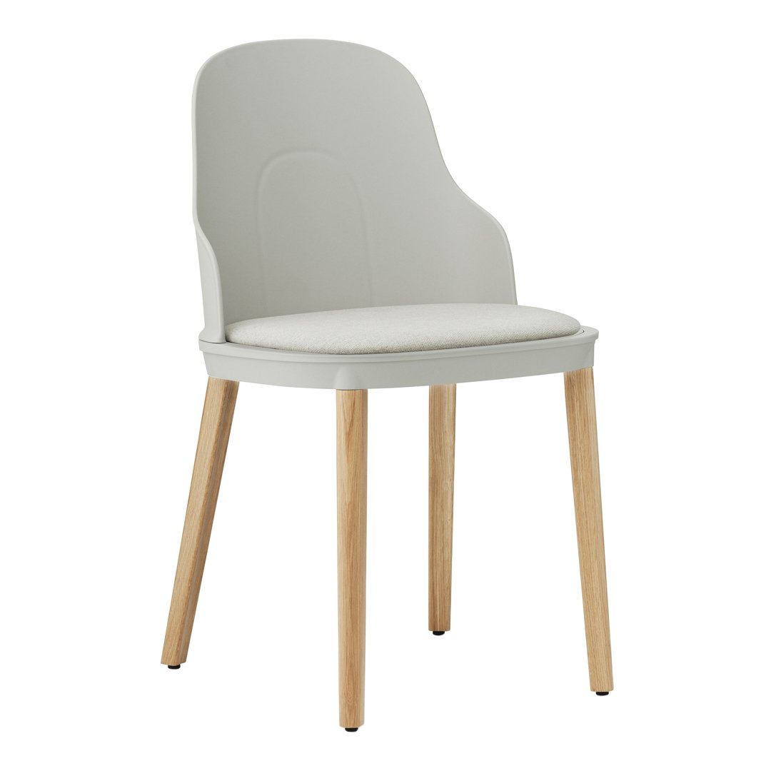 Allez Dining Chair - Upholstered Seat for Kitchen, Dining Room & Office - Comfortable Modern Chair for Home & Restaurant Use