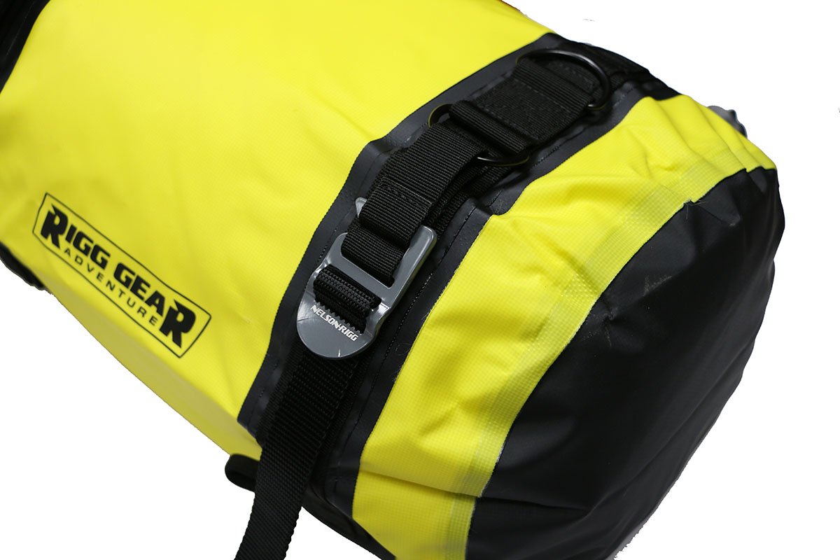 Nelson-Rigg SE-1030-BLK 30L Waterproof Dry Bag with Backpack Straps | 100% Waterproof Roll-Top Design | Ideal for Kayaking, Camping, Hiking & Outdoor Adventures | Black