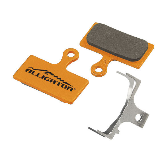 Shimano G-Type 2-Piston Alligator Brake Pads - Organic Compound for Mountain Bikes & E-Bikes | Perfect for Trail Riding, Downhill & Commuting
