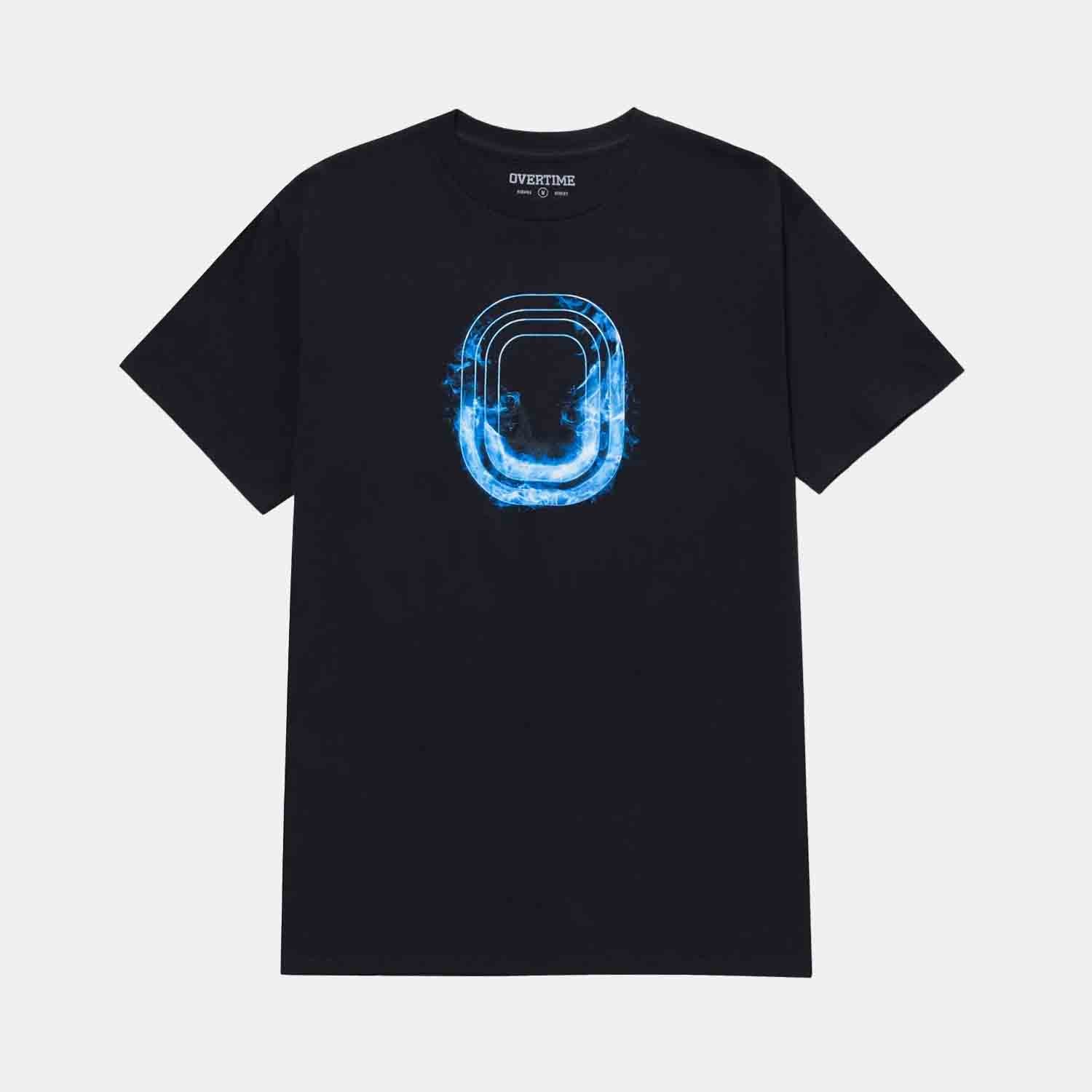 Overtime Blue Fame Tee - Trendy Vintage Graphic T-Shirt for Men & Women | Perfect for Casual Wear, Street Style & Everyday Outfits
