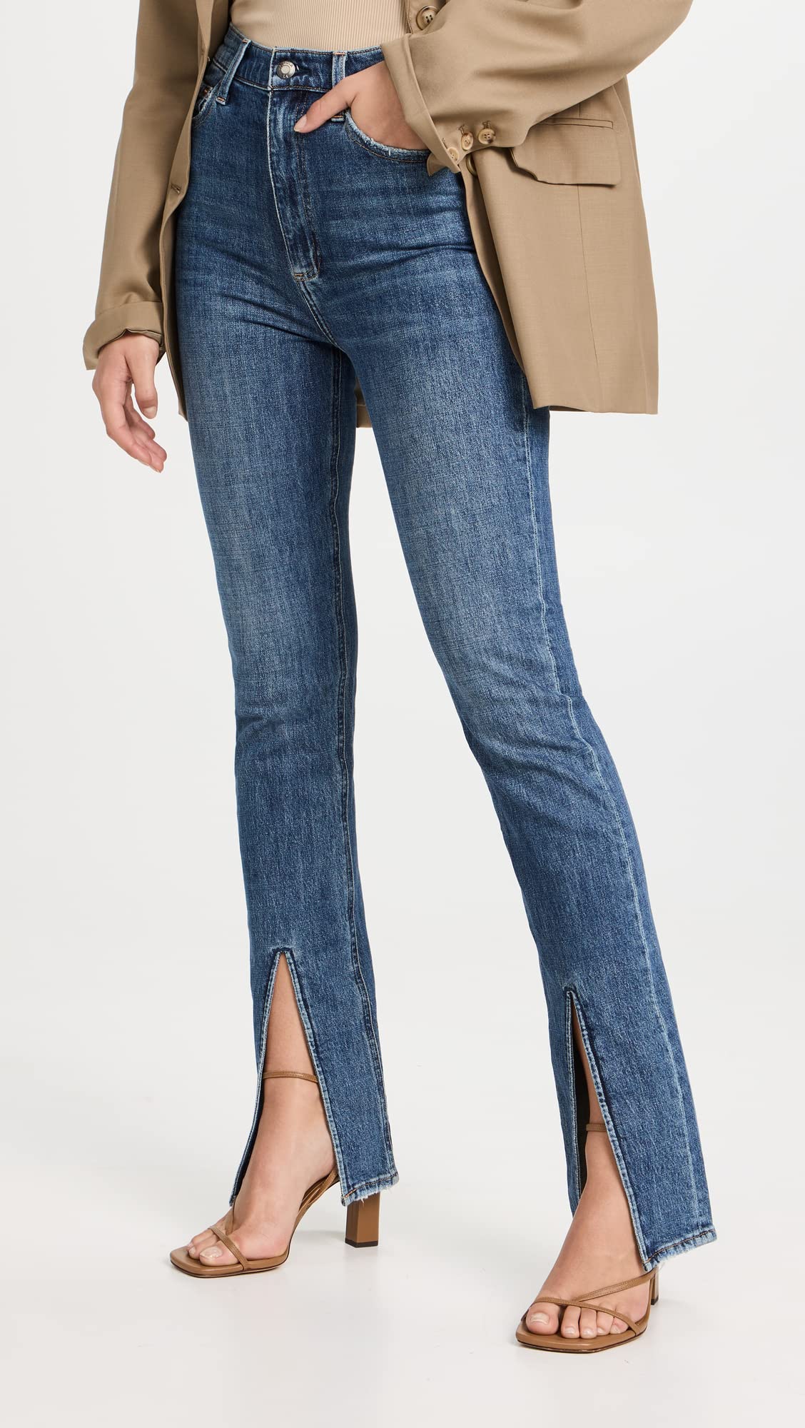 Pistola Denim Women's Colleen High-Rise Skinny Jeans - Stretch Comfort Fit for Casual Wear & Night Out
