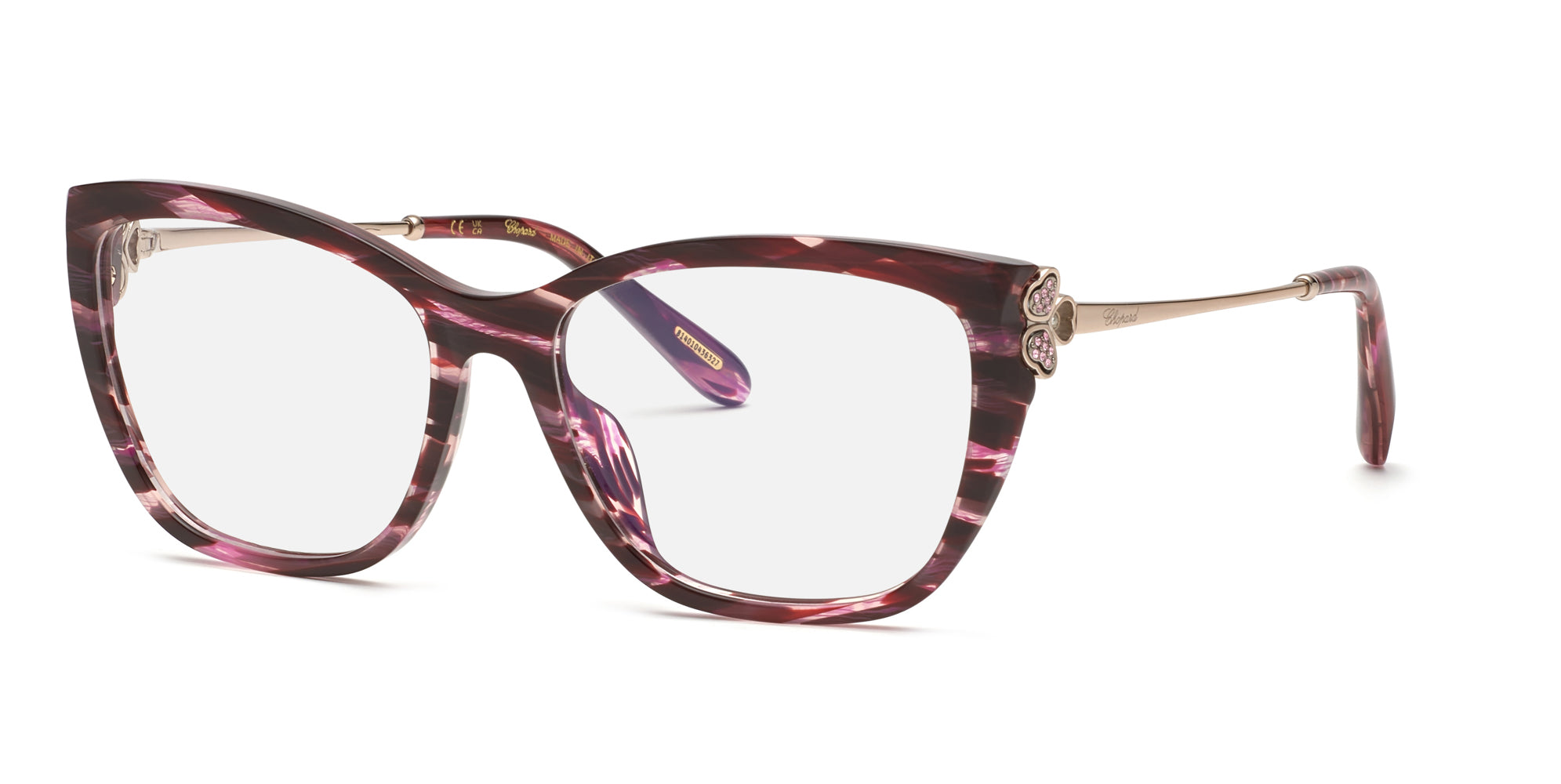 Shiny Striped Bordeaux