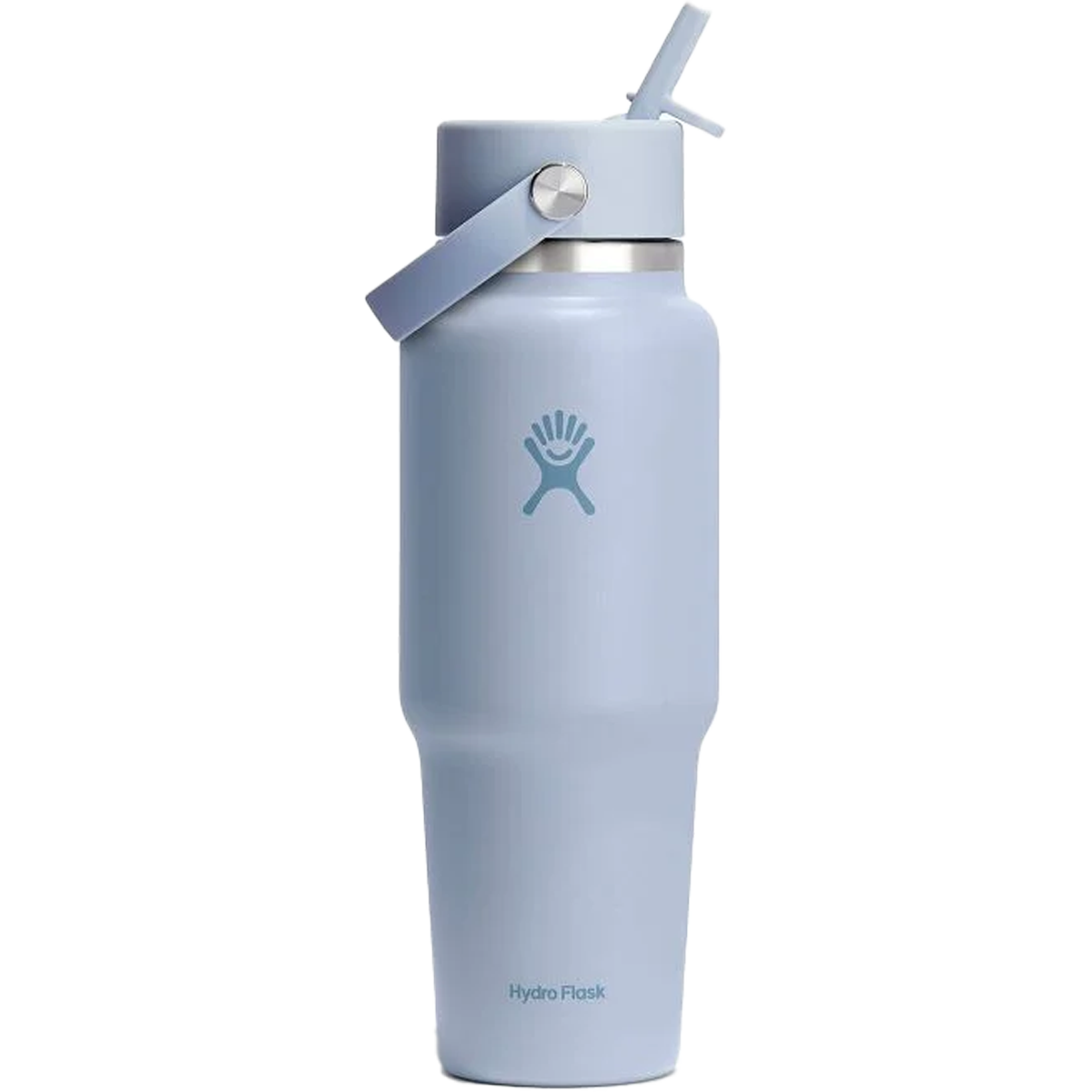 32 oz Wide Mouth Water Bottle with Flexible Straw - Leak Proof, BPA Free, Ideal for Gym, Hiking & Travel - Insulated Stainless Steel Thermos for Hot & Cold Drinks