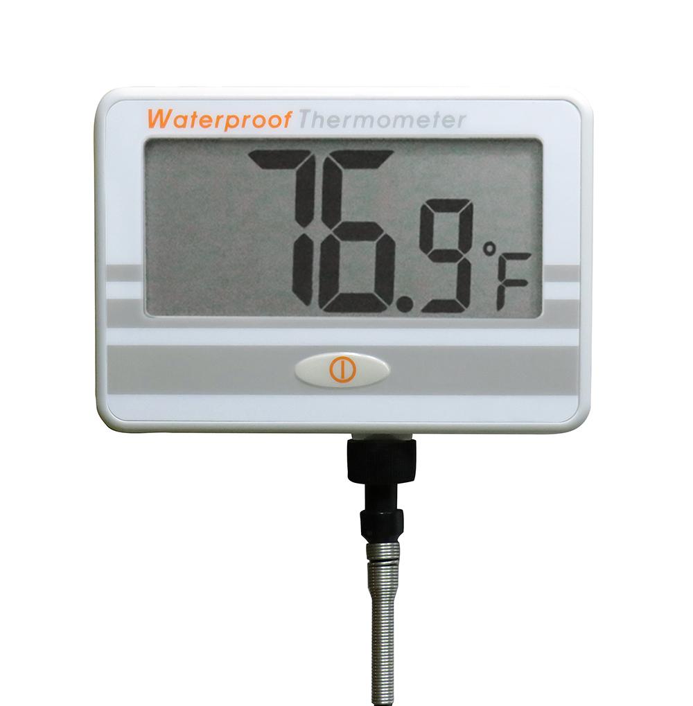 Large Digital Temperature Monitor with Backlit Display - Perfect for Home, Office, and Laboratory Use