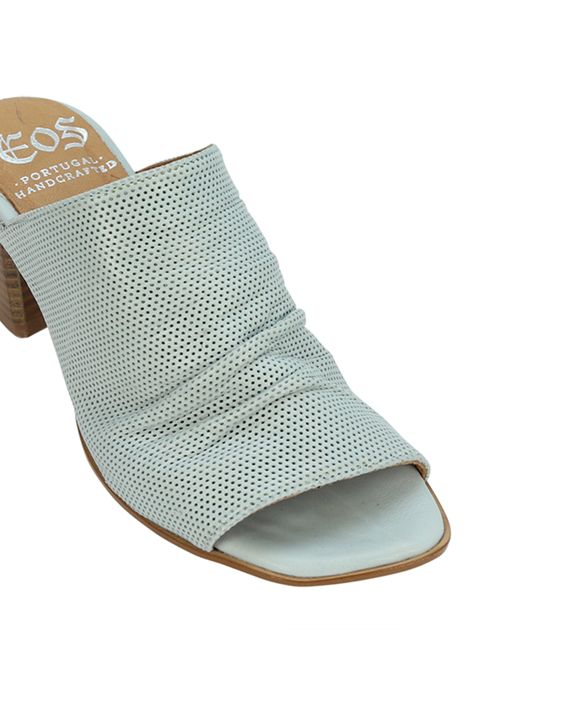 Irony Heeled Slides for Women - Comfortable Summer Sandals with Chunky Heel | Perfect for Beach, Pool, and Casual Outfits