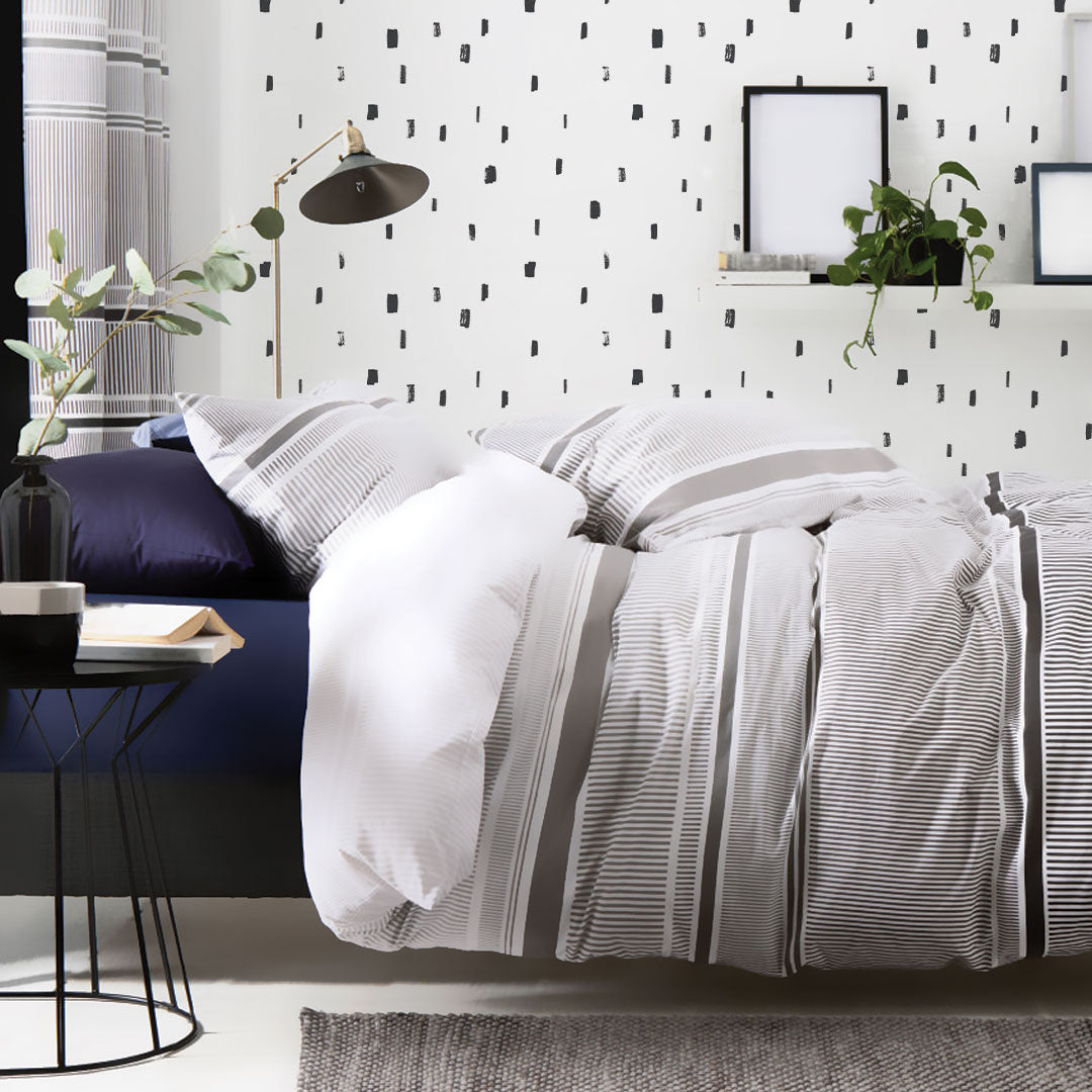 Self-Adhesive Brushstroke Wallpaper - Easy Peel & Stick Removable Wallpaper for Bedroom, Living Room, and Office Decor