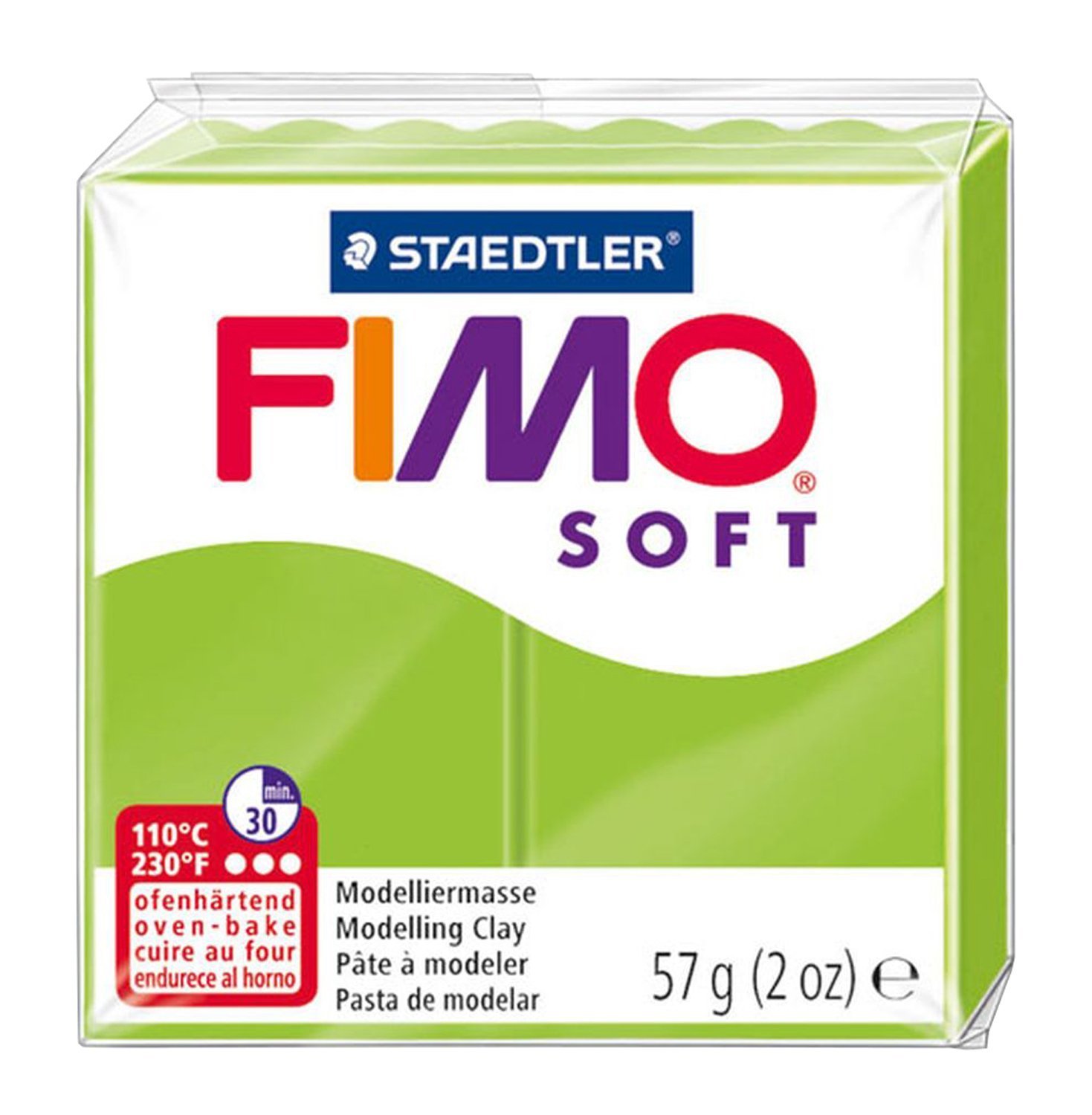 FIMO Soft Polymer Oven-Bake Modeling Clay - 57g (2oz) - 8 Color Floral Set - DIY Jewelry, Sculptures & Craft Projects for Artists & Kids