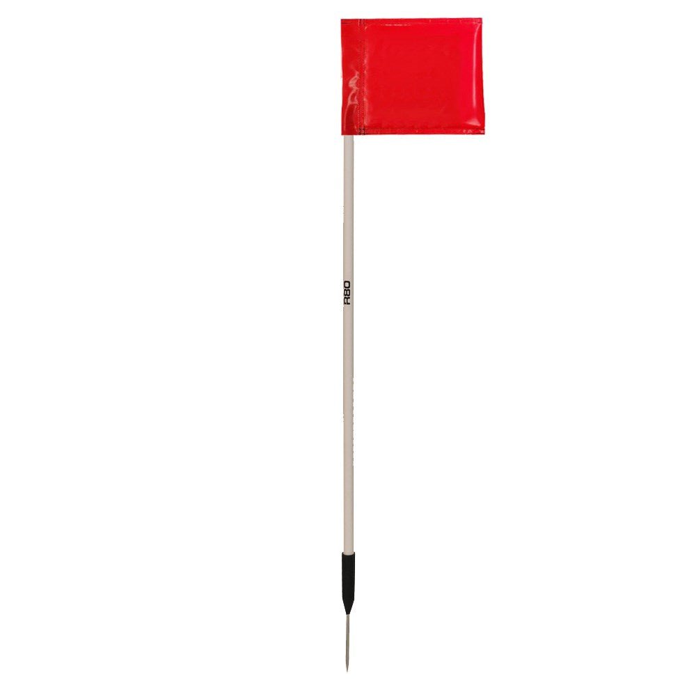 Premium Sideline Pole with Heavy-Duty Rigid Flag - Perfect for Football, Soccer, and Sports Field Marking