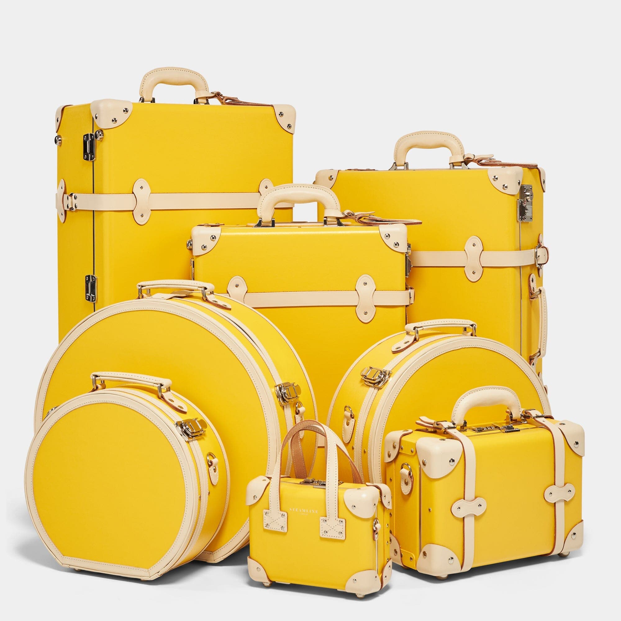 The Correspondent Canary Yellow Vanity Case - Stylish Makeup Organizer for Travel & Home Beauty Storage | Perfect for Cosmetics, Jewelry & Accessories