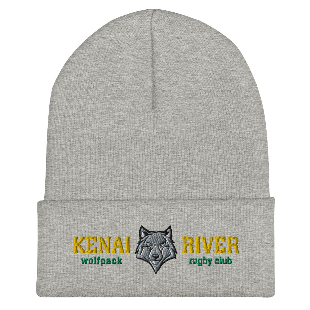 Kenai River RFC Cuffed Beanie Hat for Men & Women - Warm Winter Knit Skull Cap for Outdoor Activities, Hiking, and Skiing