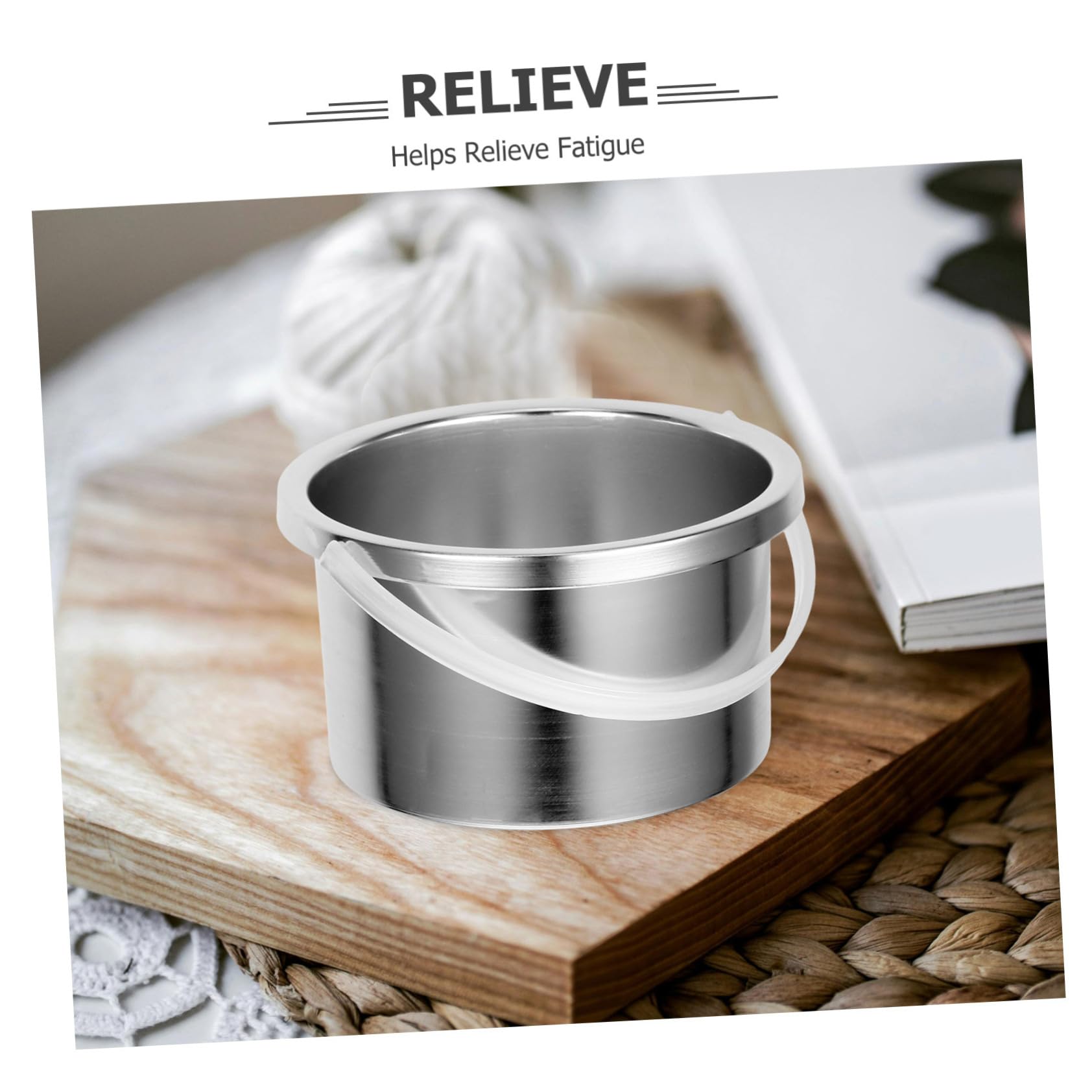 NOLITOY Aluminum Alloy Wax Warmer Inner Pot Replacement - Wax Melting Bowl for Hair Removal, Wax Therapy Machine Accessory - Perfect for Salon, Spa & At-Home Waxing Treatments