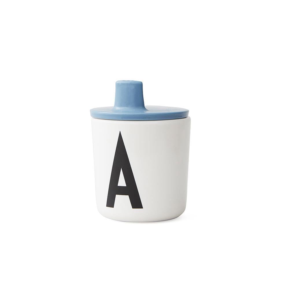 Premium Design Letters Sippy Cup Lids for Melamine Cups - Danish Designed Baby & Toddler Drink Lids | BPA/BPS Free, Food Safe & Dishwasher Safe | Perfect for Daycare, Travel & Home Use