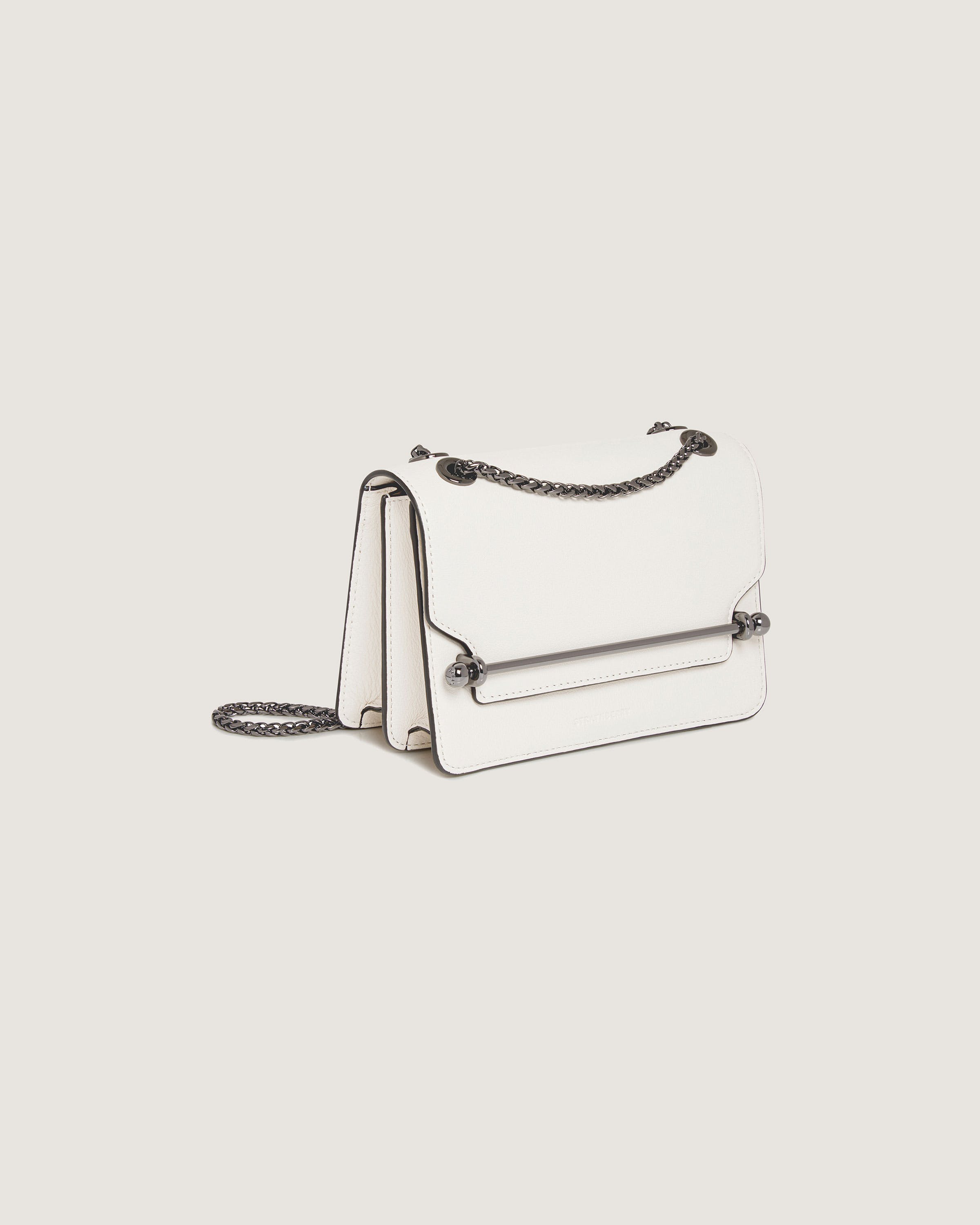 East West Mini White Crossbody Bag - Stylish & Compact Purse for Women | Perfect for Everyday Use, Travel, and Casual Outings