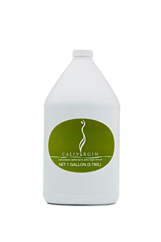 Calivirgin Premium Extra Virgin Olive Oil - 1 Gallon Refill Bottle | Organic, Sustainably Grown in California | Gold Medal Award Winner | Perfect for Cooking, Salad Dressings & Healthy Recipes