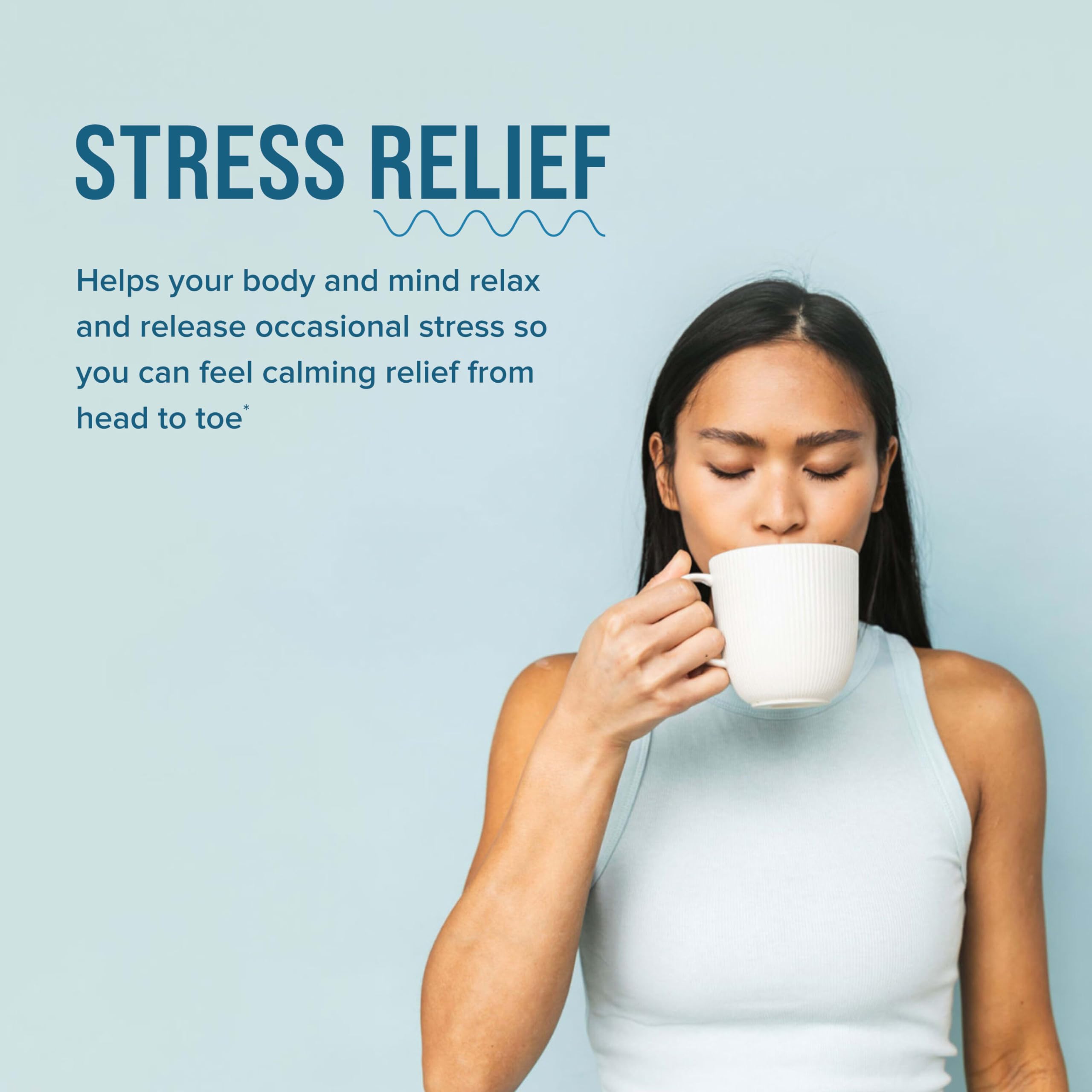 Natural Vitality Calm Mind Magnesium Citrate + L-Theanine Powder - Stress Relief Supplement for Relaxation & Sleep Support, Gluten Free & Vegetarian, Honey Chamomile Flavor, 12 oz - Perfect for Daily Stress Management & Nighttime Relaxation