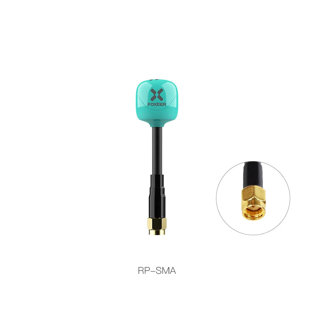 FOXEER Lollipop 4 Plus 5.8GHz 2.6dBi High Gain FPV Antenna for Drone Racing - 2 Pack (Ideal for FPV Drones, Quadcopters and RC Aircraft)