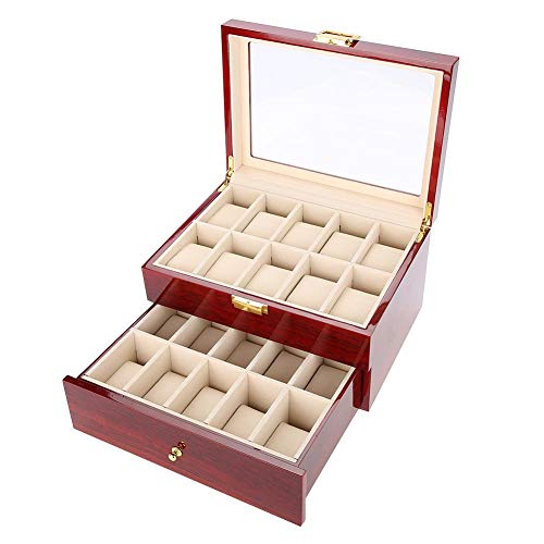 Empty Plastic Atomizer Bottles & Watch Storage Box for Oils, Hairstyling, Watering - Display Case for Cabinets, Plants, Showering Pets (White) - Perfect for Salon, Home Organization & Pet Care