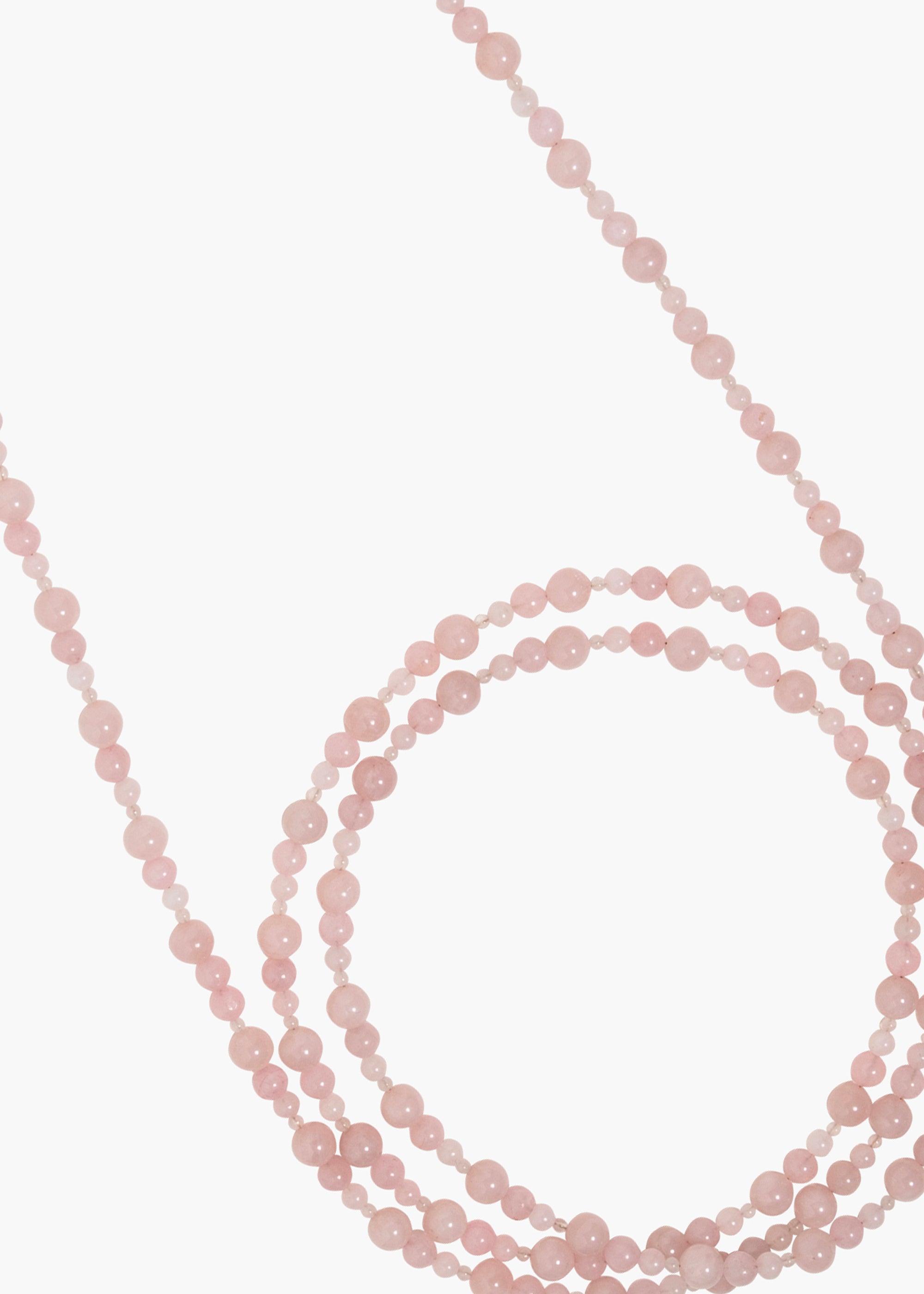 Veda Rose Quartz Necklace for Women - Healing Crystal Jewelry for Love & Positive Energy - Perfect for Meditation, Gifts & Everyday Wear