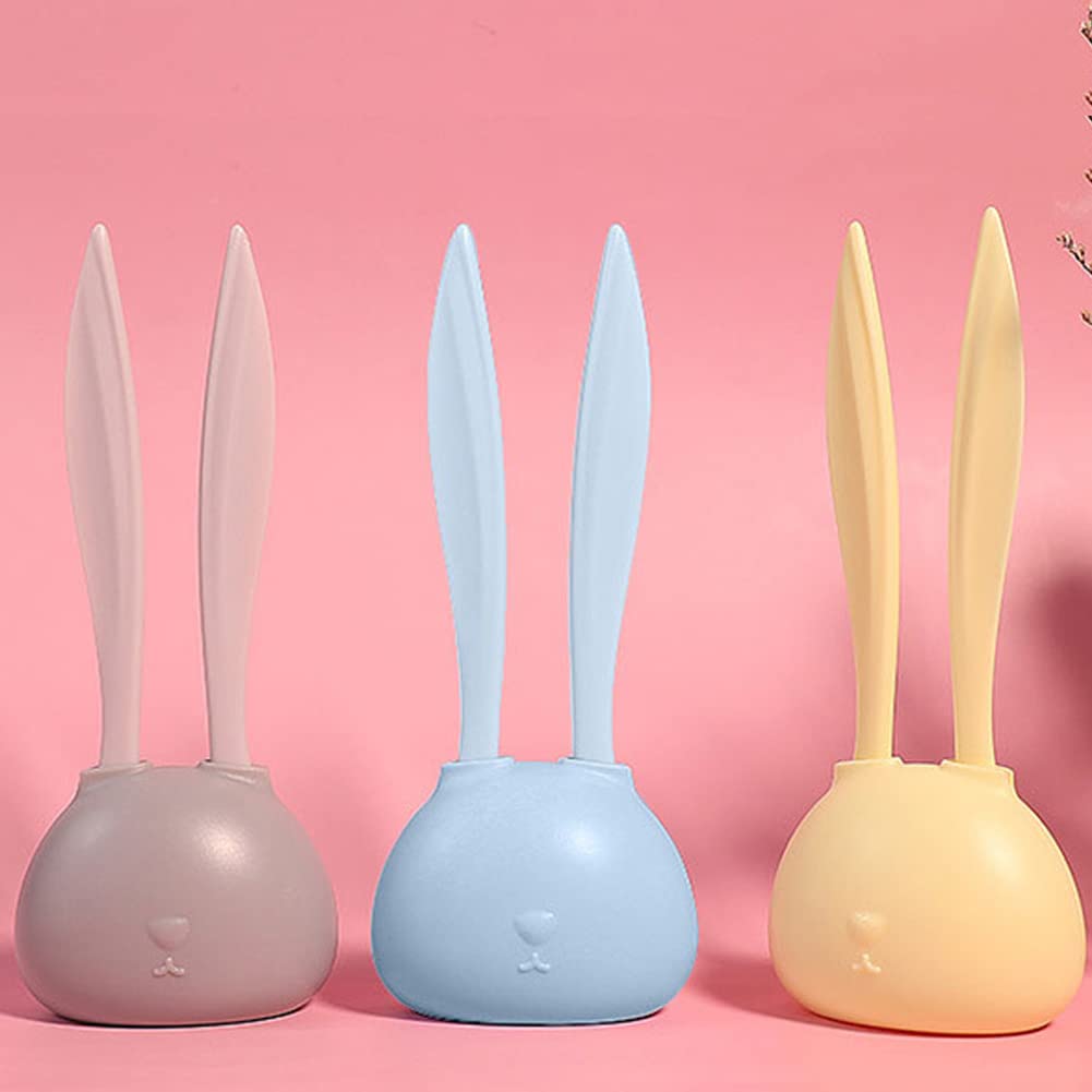 Eyebrow Razors for Women - 2 Pack Painless Facial Hair Trimmer with Cute Rabbit Ear Design & Dustproof Holder - Dry Use, No Irritation - Perfect for Eyebrow Shaping, Upper Lip & Peach Fuzz Removal at Home or Travel