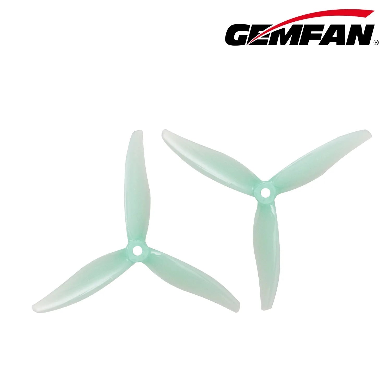 Gemfan Hurricane 51366 3-Blade 5-Inch MCK ReV3 Propeller for 2306 2207 Motors - 8 Pack - High Performance FPV Drone Racing Props for Freestyle & Cinematic Aerial Photography