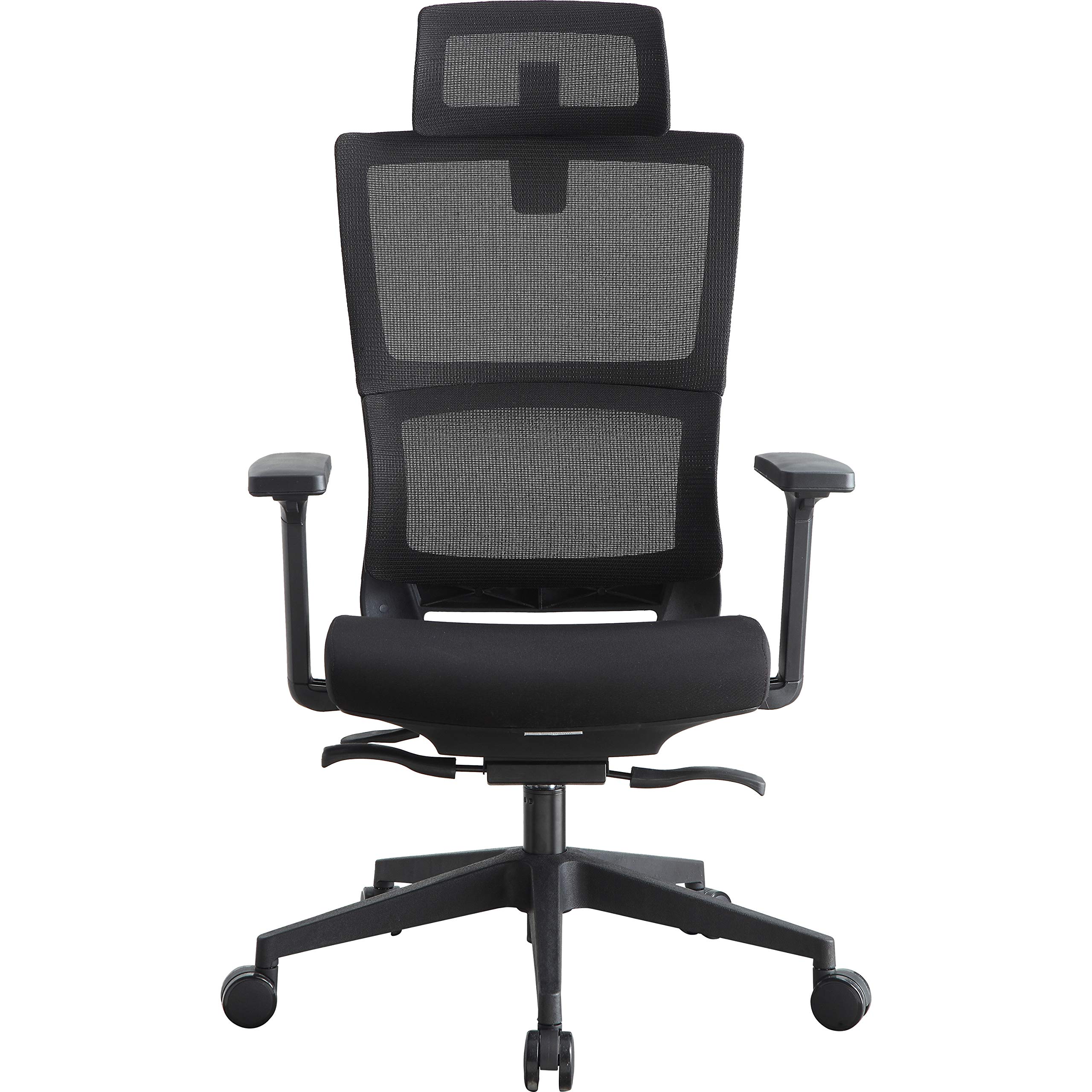 Lorell Ergonomic High Back Mesh Office Chair with Adjustable Headrest - Perfect for Home Office, Gaming & Workspace Comfort