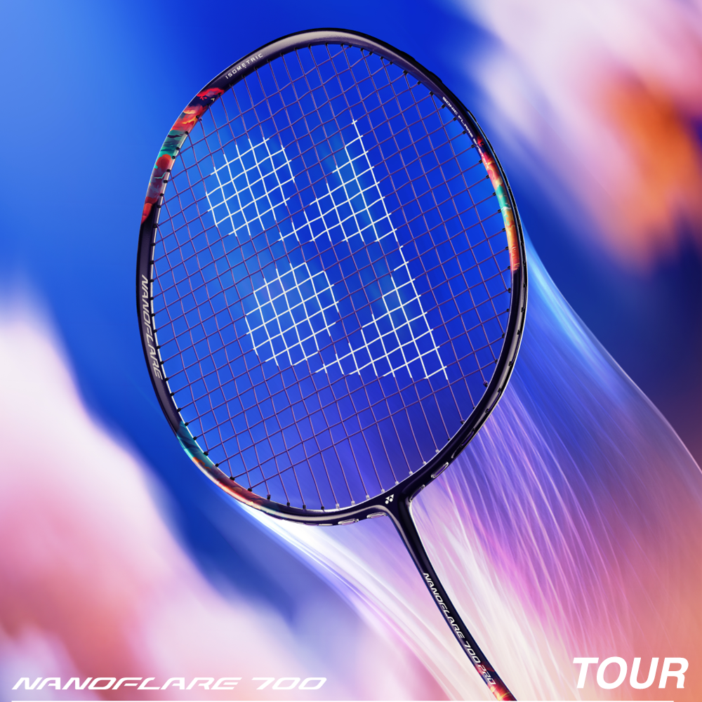 Yonex Nanoflare 700 Tour Badminton Racket - Midnight Purple | Lightweight Carbon Fiber Shaft | Professional Tournament Grade | Perfect for Competitive Play & Training Sessions