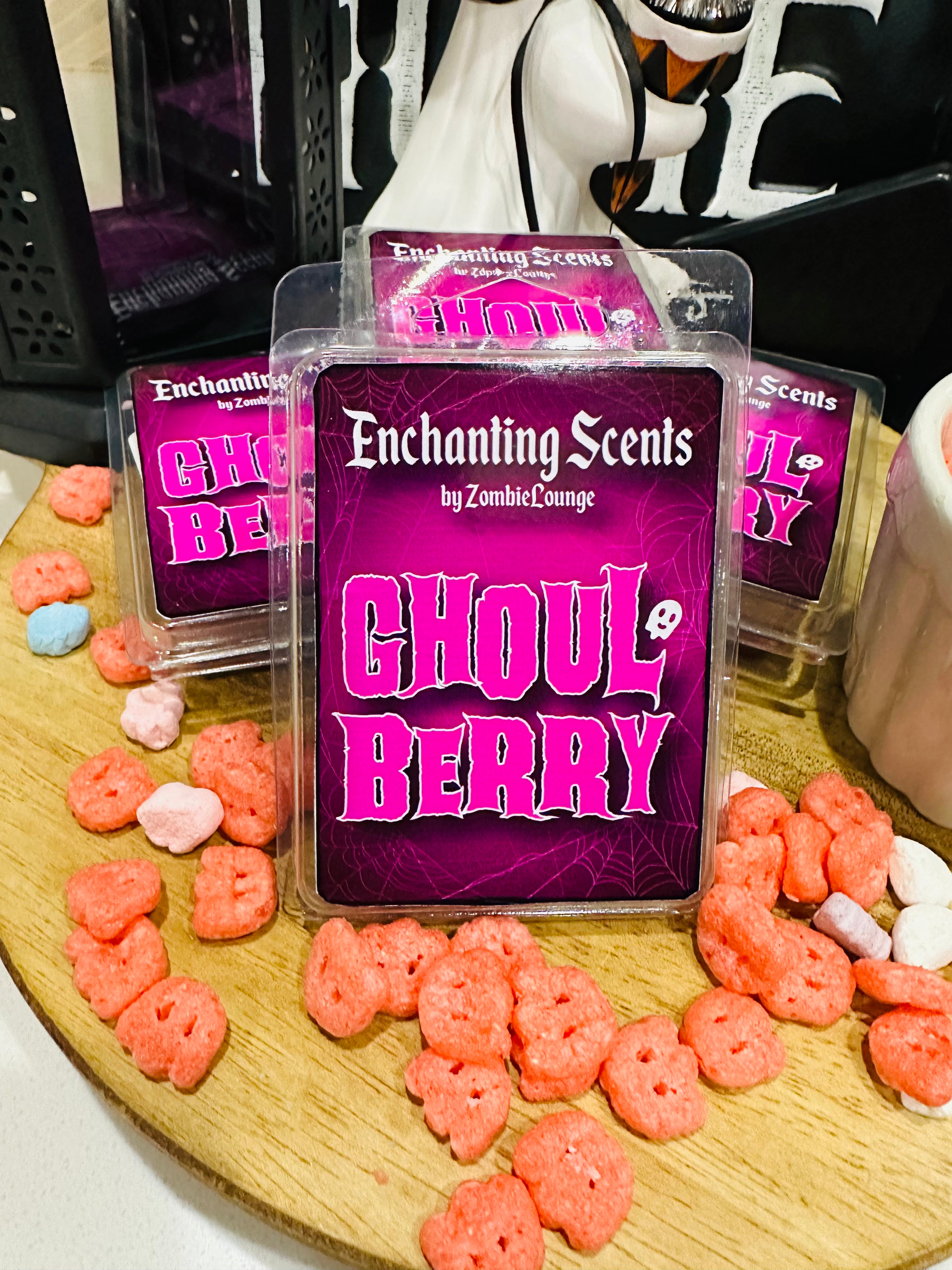Ghoul Berry Scented Wax Melts for Home Fragrance - Halloween Wax Cubes for Warmers, Aromatherapy & Room Decor