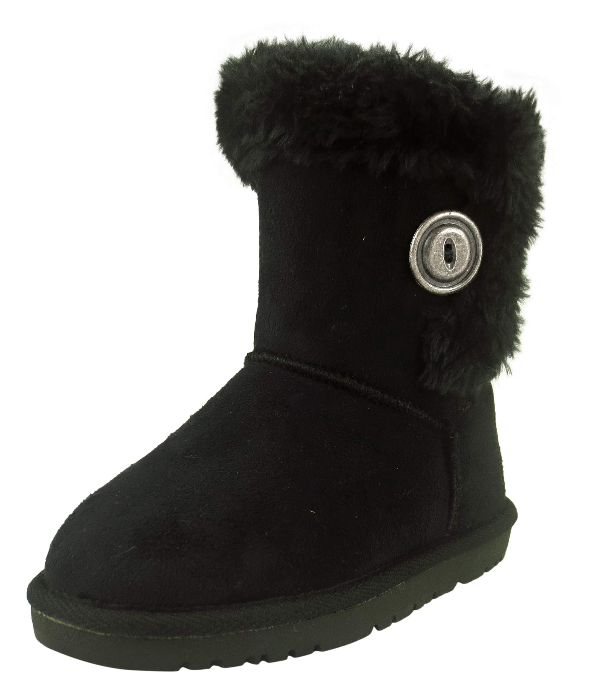 Girl's Genuine Leather Ankle Boots by The Doll Maker - Comfortable & Stylish Shoes for Little & Big Kids | Perfect for School, Play & Everyday Wear