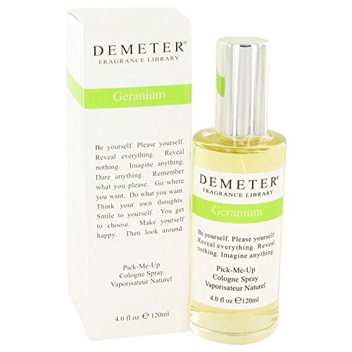 Demeter Geranium Cologne Spray 4 oz - Floral Perfume for Women | Fresh & Romantic Scent for Daily Wear, Date Nights & Special Occasions