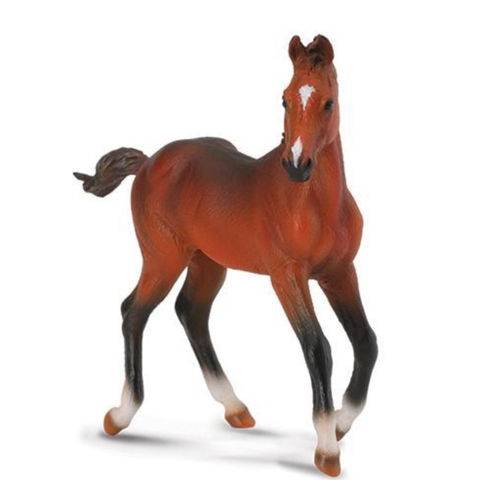 Breyer Bay Quarter Horse Foal - Realistic Collectible Toy Horse for Kids & Adults - Perfect for Display, Gifts, and Model Horse Enthusiasts