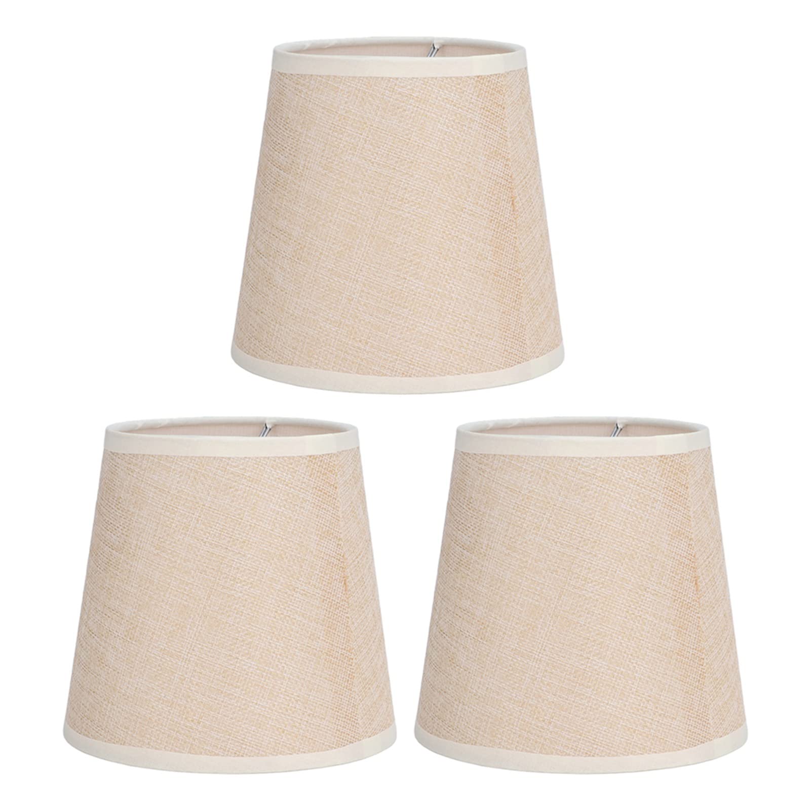 3Pcs Dust Proof Lampshades - High Transmittance & Safe Design for Table Lamp, Wall Light | Perfect for Living Room, Bedroom & Home Office Lighting
