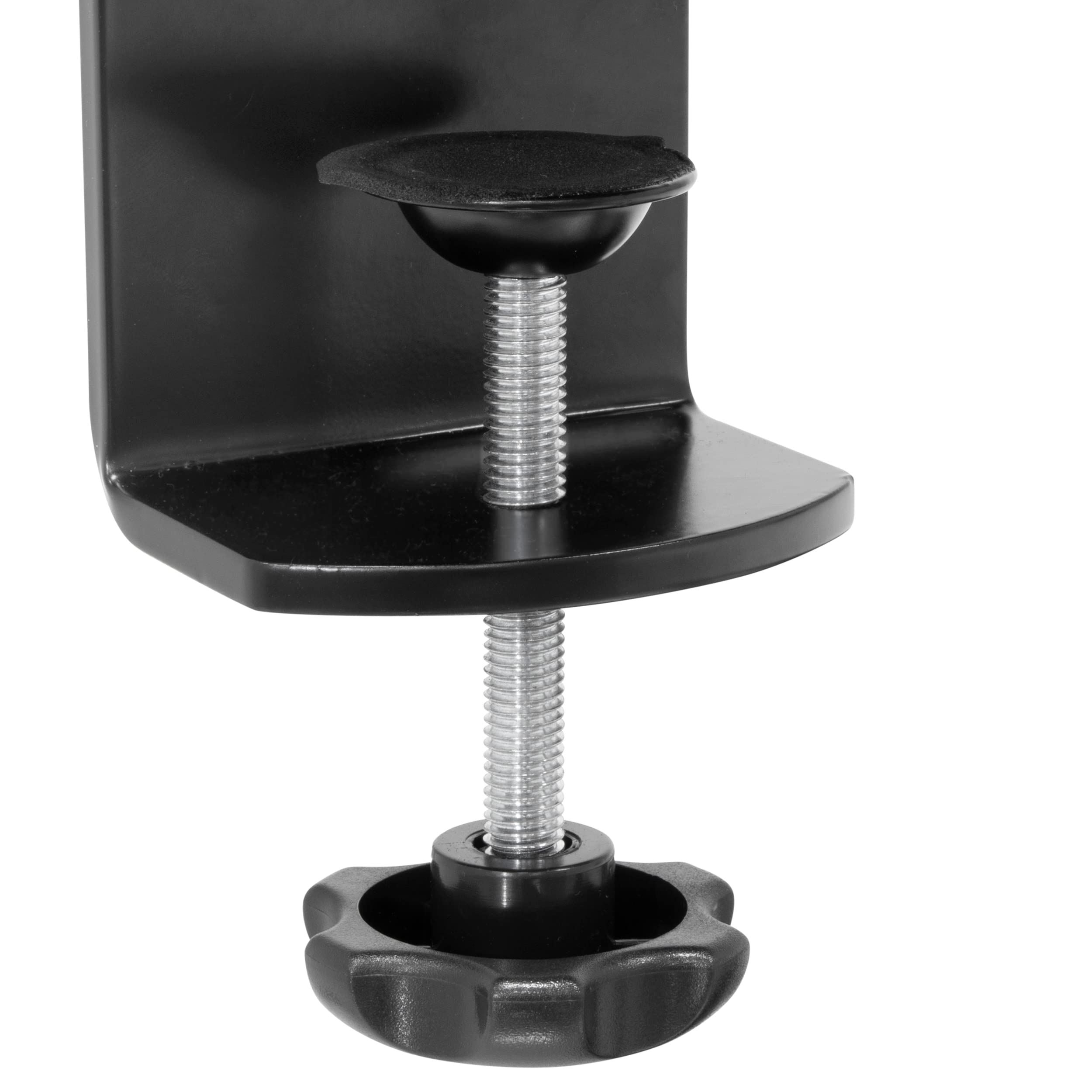 Adjustable Prism Projector Tabletop Stand with Clamp Base - Portable Desktop Projector Mount for Home Theater, Office Presentations & Classroom Teaching