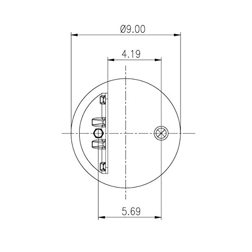 Blacktech RML 79616 CP Air Spring Replacement - Compatible with [Vehicle Models] - Durable Suspension Part for Smooth Ride & Heavy Loads - Perfect for Trucks, SUVs, and Commercial Vehicles